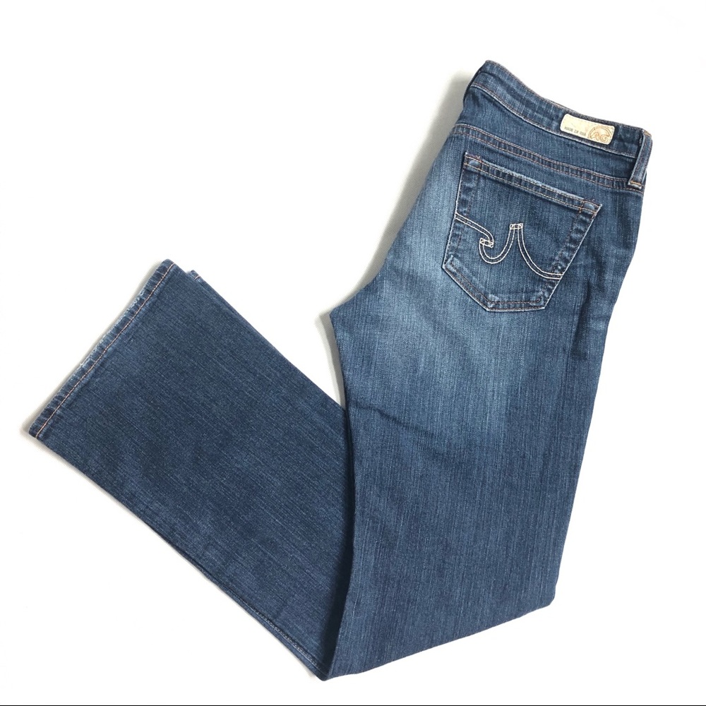 AG Angelina Petite Boot Cut Light Wash Jeans 29R